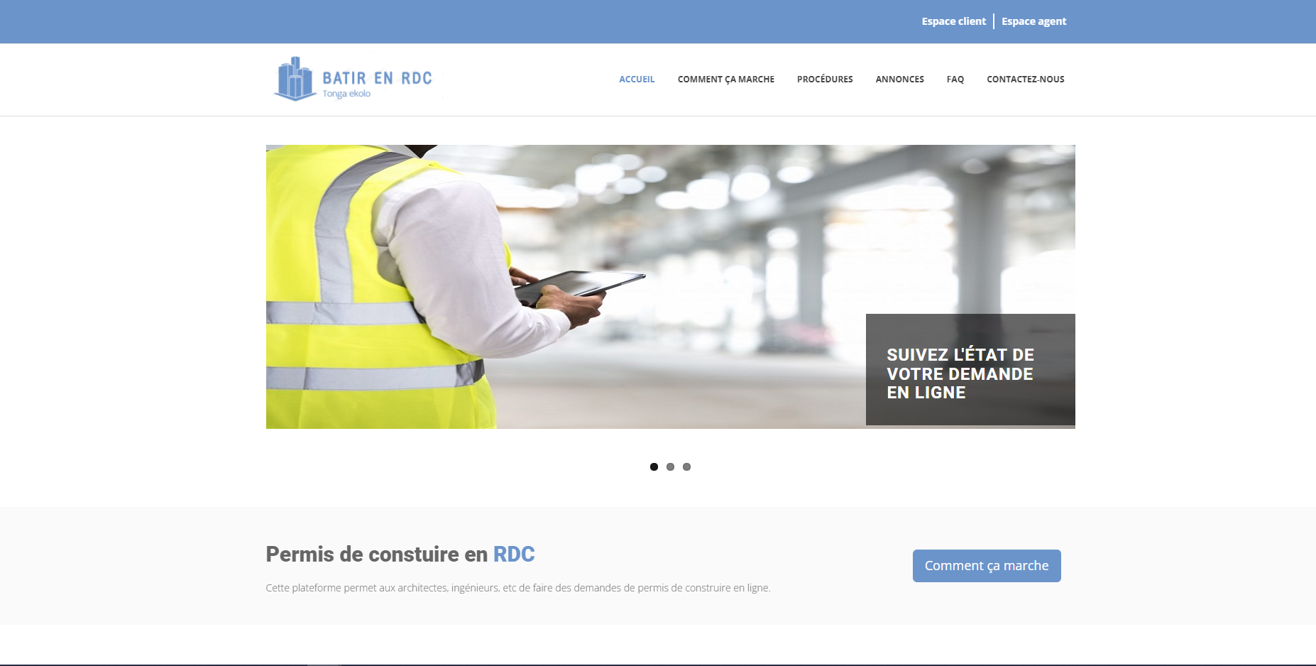 Plateforme Batir en RDC